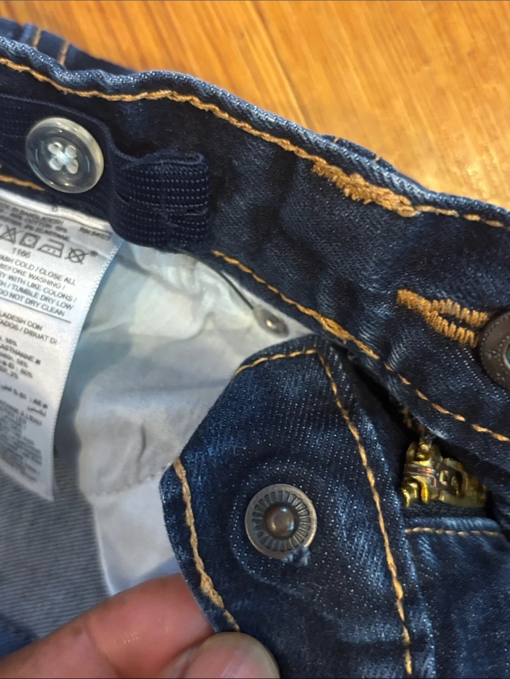 Old Navy Kids Navy Blue Stretch Jeans